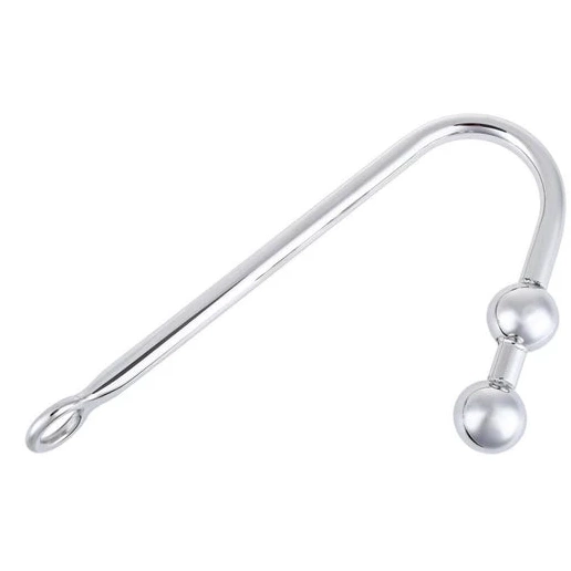 Anal Two Balls 4417 Pleasurable Steel Stainless Hook 0601